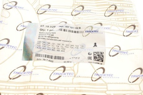 Фланец системы trucktec Automotive 0719029
