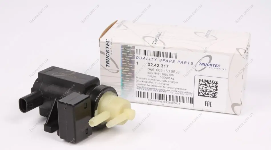 Клапан управления trucktec automotive 0242317