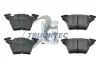 Колодки ручного (стоячого) тормоза trucktec automotive 02.35.118