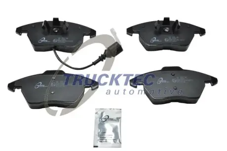 Передні тормозні (гальмівні) колодки trucktec automotive 0735137 Шкода Октавия а5