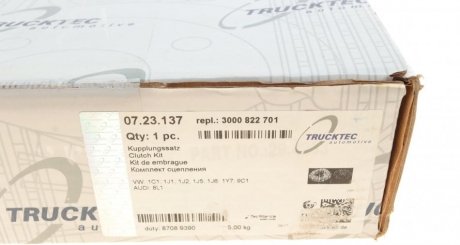 Комплект сцепления в сборе trucktec Automotive 0723137