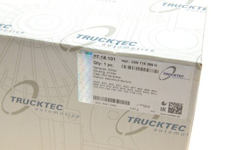 Корпус фільтра масляного з радіатором trucktec Automotive 0718101