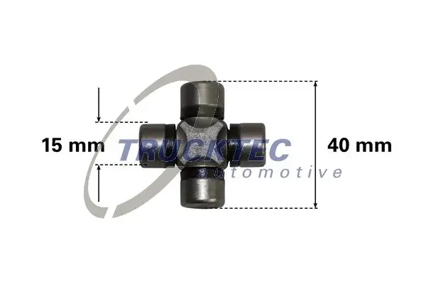 Крестовина карданчика trucktec automotive 02.34.033