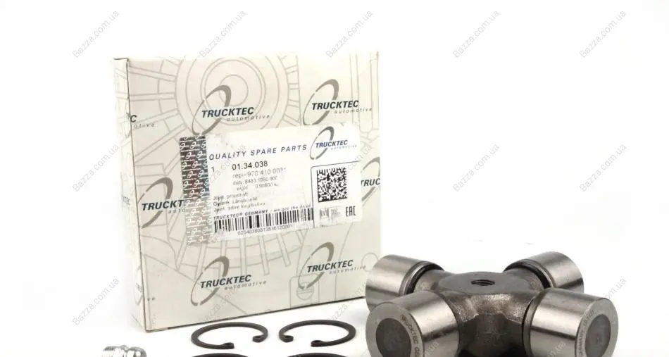 Крестовина карданного вала trucktec automotive 0134038