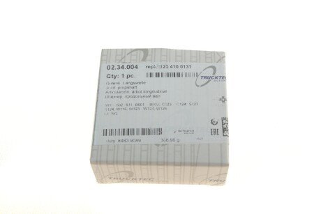 Крестовина карданного вала trucktec Automotive 0234004