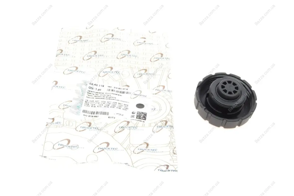 Крышка бачка trucktec automotive 0240119