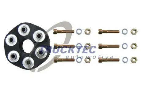 Муфта эластичная, (37x132x24) trucktec automotive 02.34.003