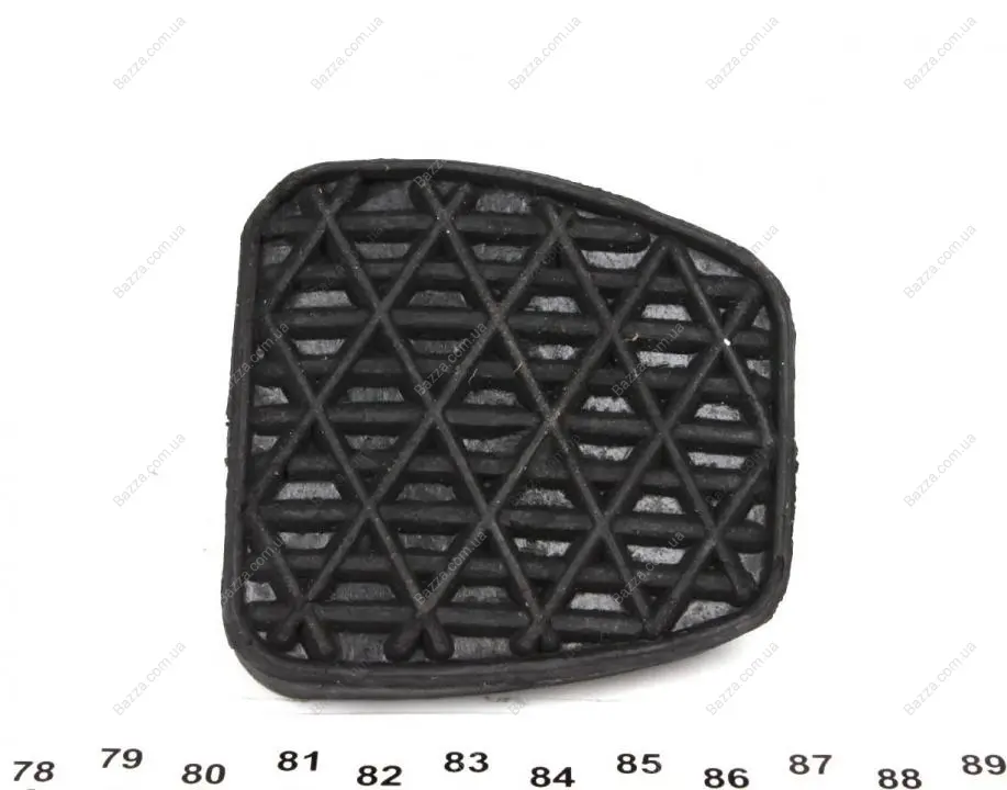 Накладка педали trucktec automotive 0227002
