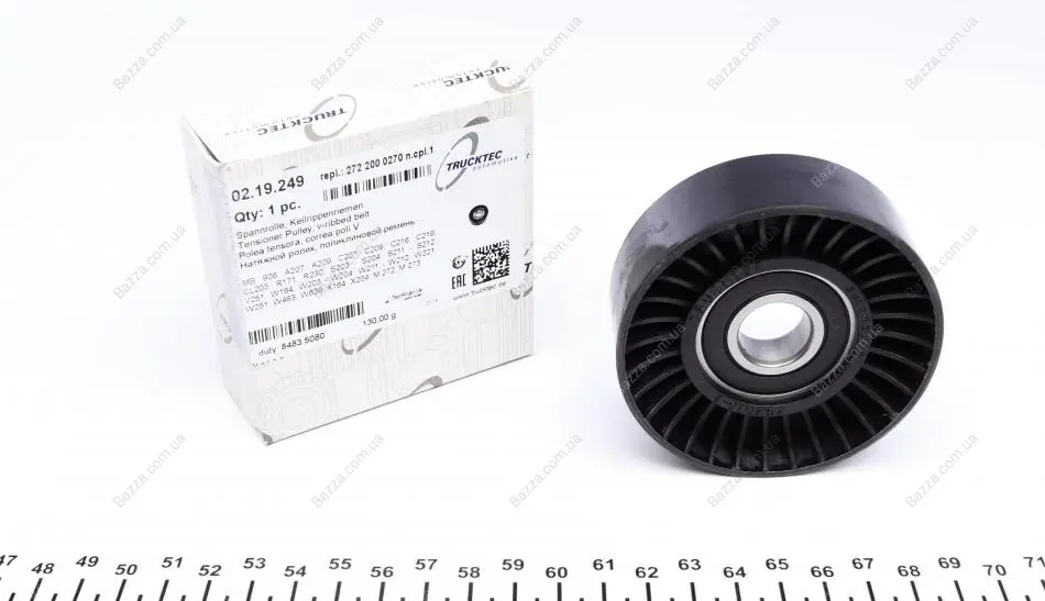Натяжитель ремня ГРМ, 07- trucktec automotive 0219249