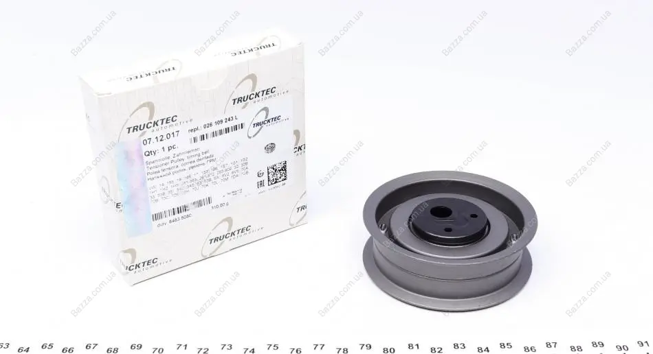Натяжной ролик ГРМ, 2,0, 75-83 trucktec automotive 0712017