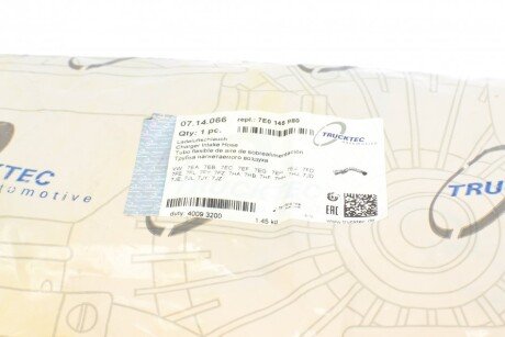 Патрубок интеркулера (турбины) trucktec Automotive 0714066