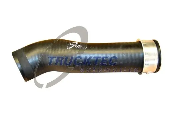 Патрубок интеркулера, R (верхний к турбине) 03- 2.5TDI (BPC) Trucktec Automotive 0714062 (фото 1)