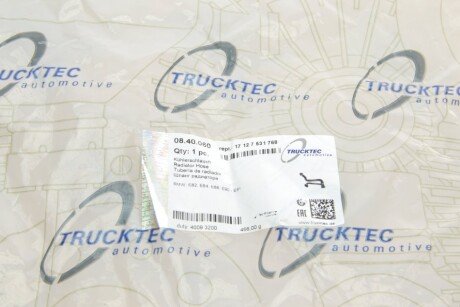 Патрубок системи охолодження trucktec Automotive 0840060