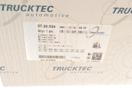 Подушка (опора) двигателя trucktec Automotive 0720024