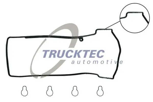 Прокладка крышки trucktec automotive 02.10.119