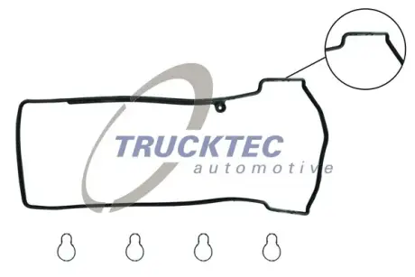 Прокладка крышки trucktec automotive 02.10.119