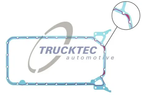 Прокладка поддона Trucktec Automotive 02.10.100