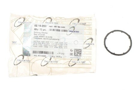 Прокладка радиатора trucktec Automotive 0218093