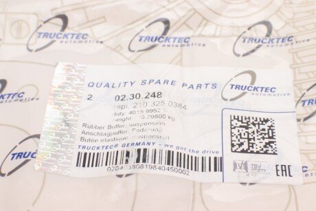 Проставка пружины trucktec Automotive 0230248