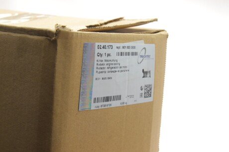 Радиатор охлаждения двигателя trucktec Automotive 0240173