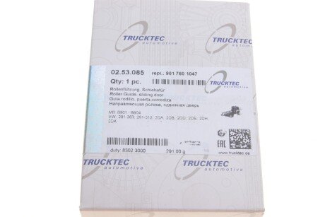 Ролик двери trucktec Automotive 0253085