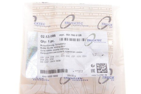 Ролик двери trucktec Automotive 0253086