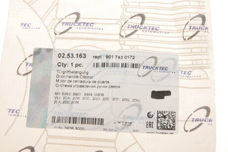 Ручка двери trucktec Automotive 0253163