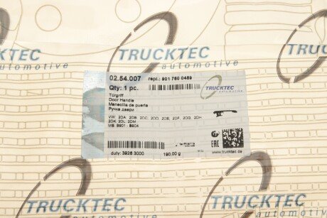 Ручка двери trucktec Automotive 0254007