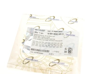 Сальник коленвала передний trucktec Automotive 0513027