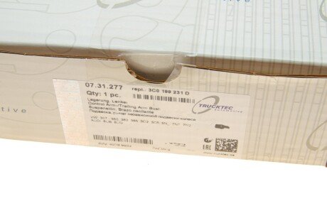 Сайлентблок переднего рычага trucktec Automotive 0731277