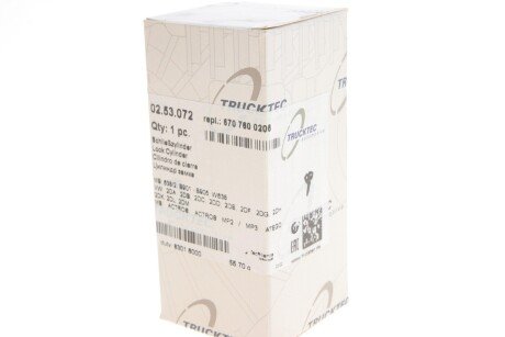 Сердцевина замка trucktec Automotive 0253072