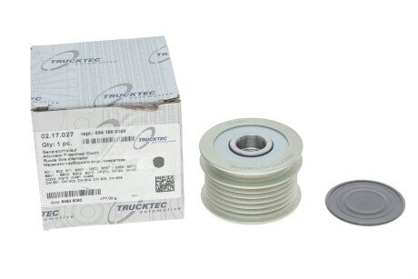 Шкив генератора trucktec Automotive 0217027