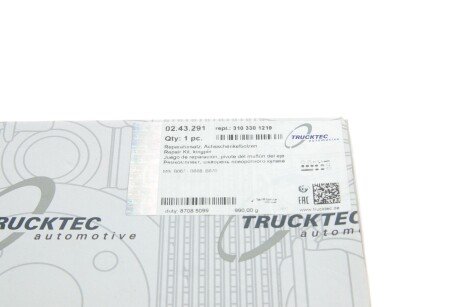 Шкворень DB trucktec Automotive 0243291