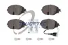 Передні тормозні (гальмівні) колодки Trucktec Automotive 0735257 (фото 1)