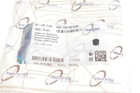 Втулка переднього стабілізатора trucktec Automotive 0230124