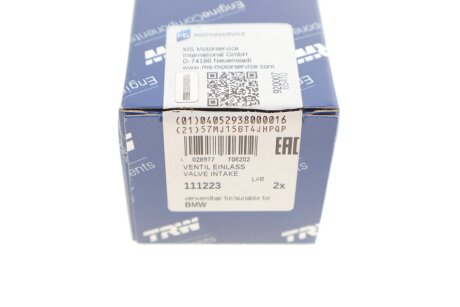 Клапан ГБЦ trw automotive 111223