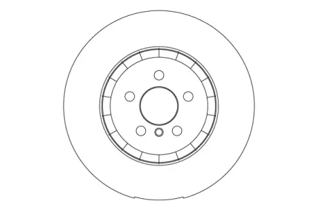 Вентилируемый тормозной диск TRW automotive DF6636S Бмв Х6
