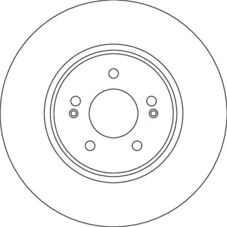 Диск гальмівний TRW automotive DF6829S