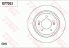 Тормозной диск trw automotive DF7953