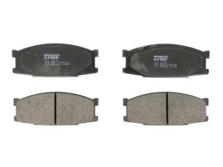 Гальмівні колодки, дискові trw automotive GDB1022