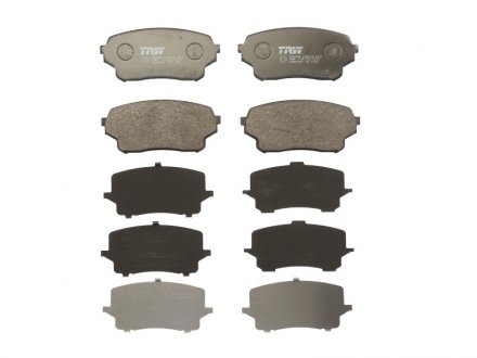Тормозные колодки trw automotive GDB3490