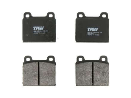 Передні тормозні (гальмівні) колодки trw automotive GDB407 на Фольксваген Транспортер т3