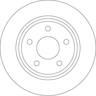 Гальмівний диск TRW automotive DF6556