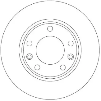 Гальмівний диск TRW automotive DF6910