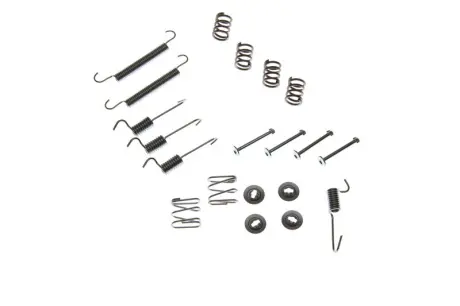 Колодка торм. компл. монтажный HYUNDAI ACCENT, KIA RIO задн. (пр-во TRW) TRW automotive SFK430 Киа Рио 2