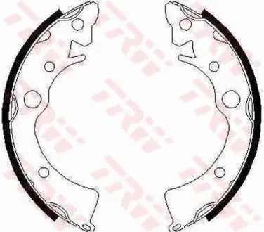 Колодки ручного (стоячого) тормоза TRW automotive GS6210
