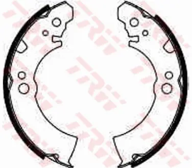 Колодки ручного (стоячого) гальма TRW automotive GS8156