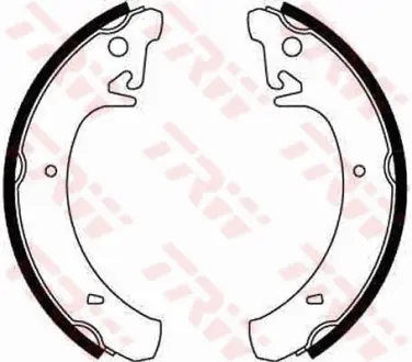 Колодки ручного (стоячого) гальма TRW automotive GS8210