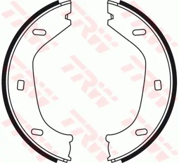 Колодки ручного (стоячого) гальма TRW automotive GS8219