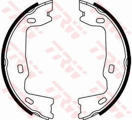 Колодки ручного (стоячого) тормоза TRW automotive GS8223